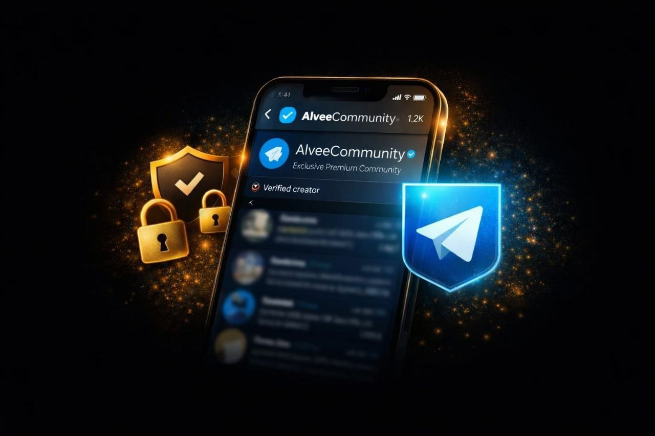 ALVEE Community on Telegram - Exclusive Verified Creator Access